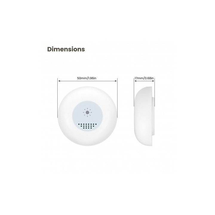 MOES - Détecteur de Luminosité - ZigBee