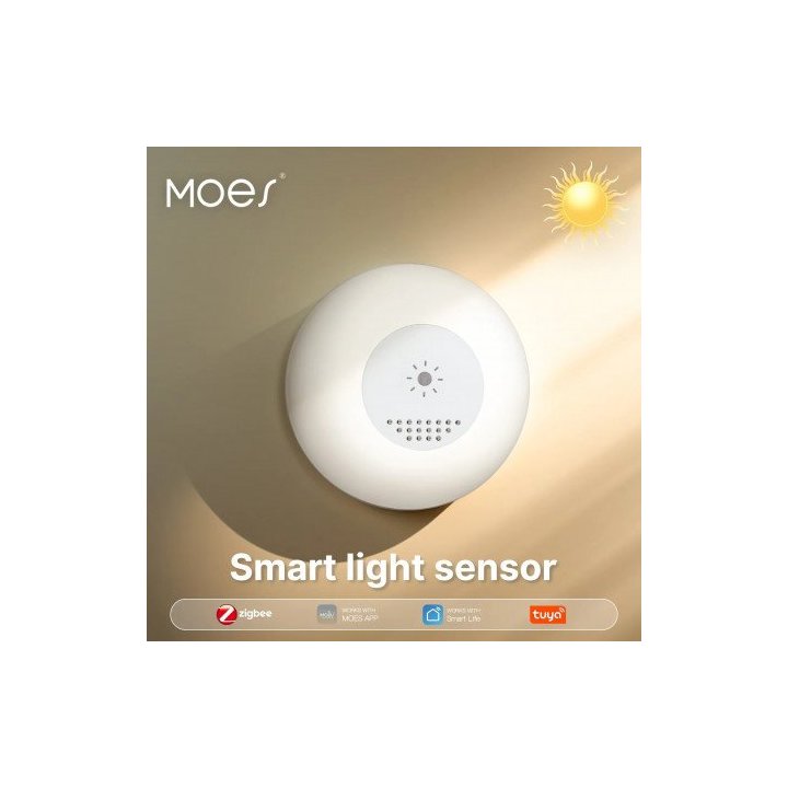 MOES - Détecteur de Luminosité - ZigBee