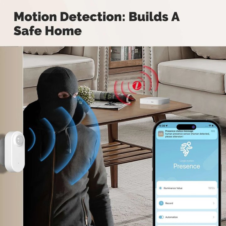 MOES - Détecteur de présence - ZigBee