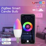 MOES - Ampoule E14 RGB - ZigBee