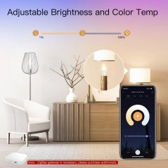 MOES - Ampoule E14 RGB - ZigBee