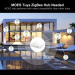 MOES - Ampoule E27 RGB - ZigBee