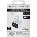 Force Play - Ecouteurs Play Touch XL True Wireless ANC Ecran tactile 1.65" Intra-auriculaire Blanc + Garantie à vie