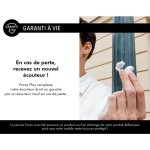 Force Play - Ecouteurs True Wireless ANC avec écran tactile Play To...