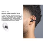 Ecouteurs Force Play - Play AirClip True Wireless ENC Open-Ear Titane + Garantie à vie