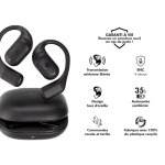 Force Play - Ecouteurs Play AirSport True Wireless ENC Open-Ear Noir + Garantie à vie