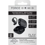 Force Play - Ecouteurs Play AirSport True Wireless ENC Open-Ear Noir + Garantie à vie