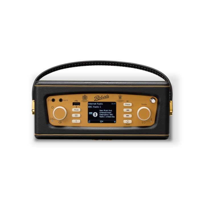 Roberts Radio iStream 3L Noir – Radio Internet DAB+ FM Bluetooth au design rétro