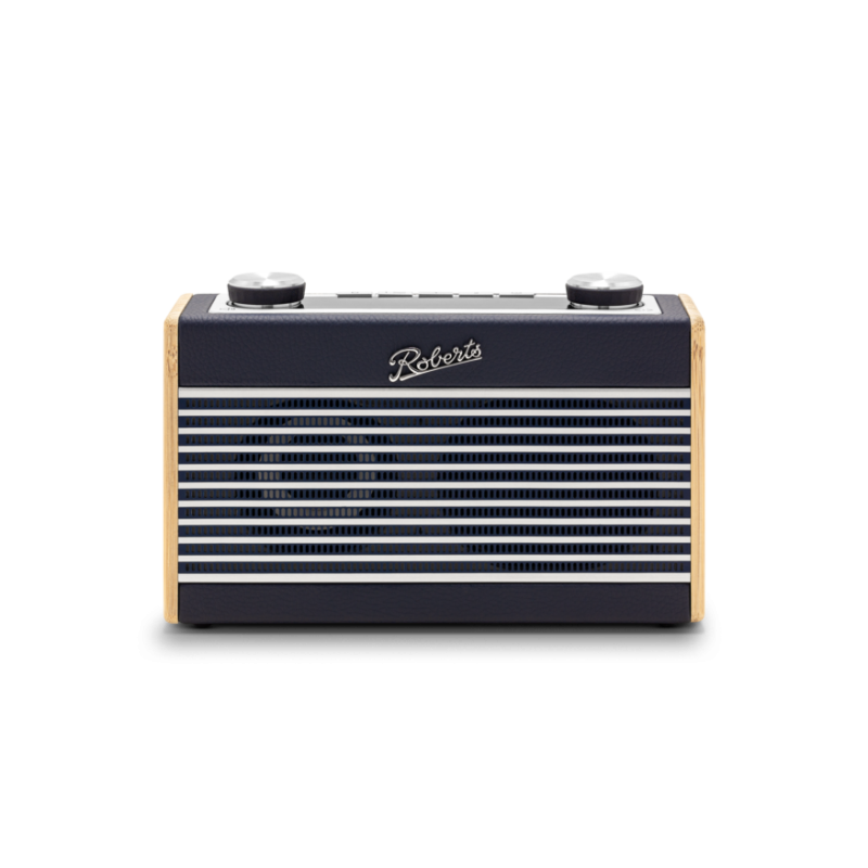 Roberts Rambler Uno Bleu Marin – Radio portable DAB+ FM Bluetooth au style rétro