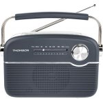 Thomson Radio analogique Bluetooth solaire DAB/DAB+ / FM grise