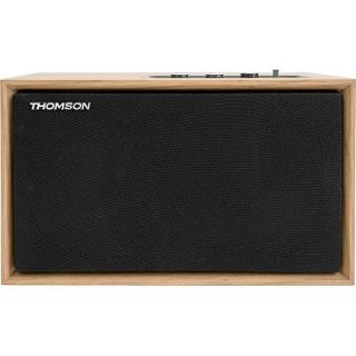 Thomson Enceinte résidentielle Bluetooth 50W bois clair