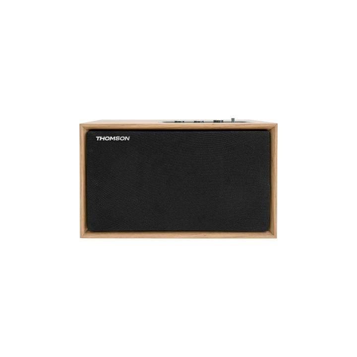 Thomson Enceinte résidentielle Bluetooth 50W bois clair