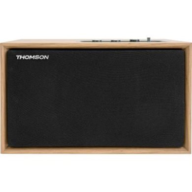 Thomson Enceinte résidentielle Bluetooth 50W bois clair