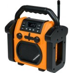 Thomson Radio et enceinte Bluetooth de chantier 30W orange