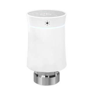 MOES - Thermostat connecté Zigbee TRV BRT-100 Mini pour radiateur