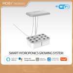MOES - Jardin hydroponique connecté Smart Garden d’intérieur