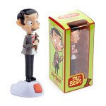 Mr Bean avec Teddy Solar Pal – Figurine solaire décorative