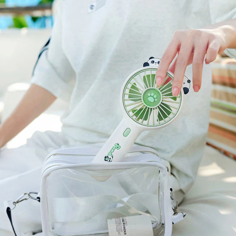 Ventilateur Portable Panda - Mini Ventilateur Kawaii Nomade