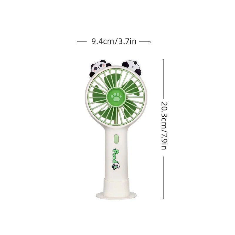 Ventilateur Portable Panda - Mini Ventilateur Kawaii Nomade