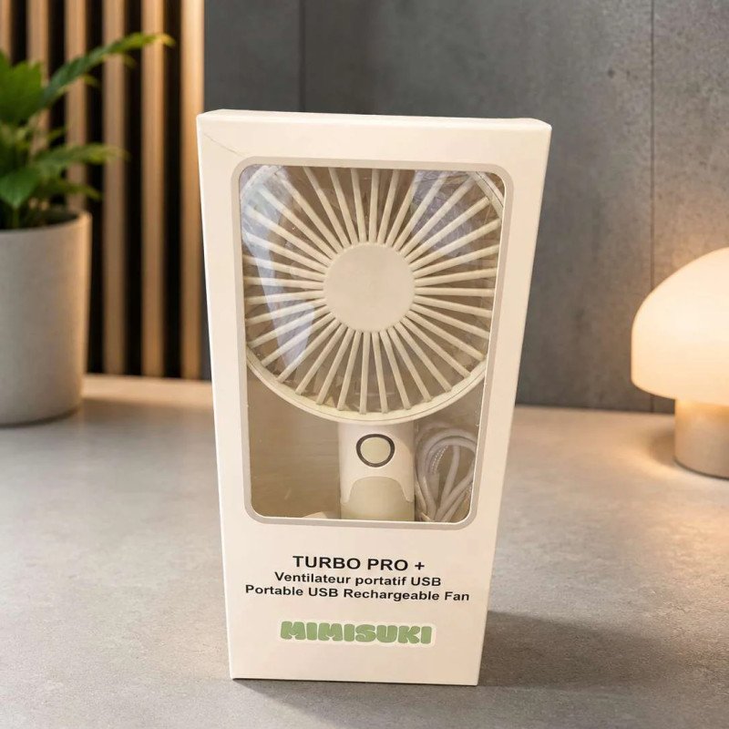 Mini Ventilateur Turbo Pro+ - Portable Ultra-Puissant