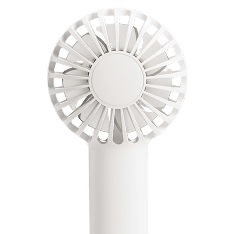 BigBen - Mini Ventilateur Portable 3 Vitesses Rechargeable USB-C Blanc