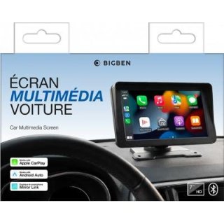 Écran multimédia 7" CarPlay Android Auto pour voiture | SmartOne