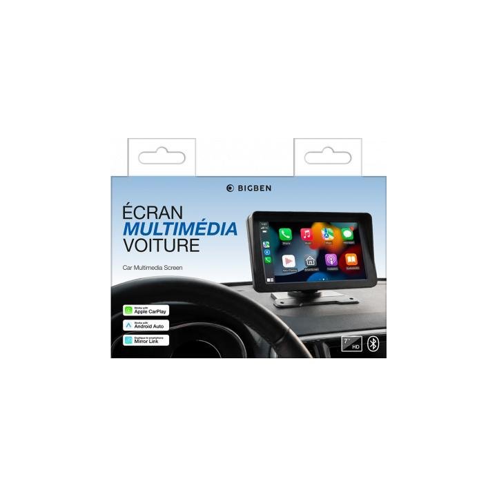 Écran multimédia 7" CarPlay Android Auto pour voiture | SmartOne