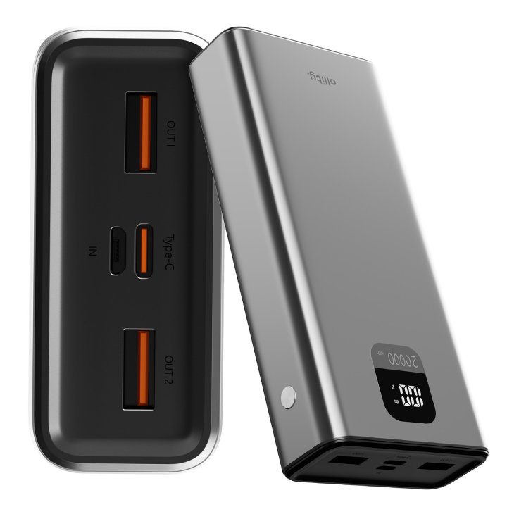Allity APB-100 20000 mAh 22,5W | Batterie externe USB-C