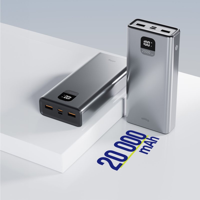 Allity APB-100 20000 mAh 22,5W | Batterie externe USB-C
