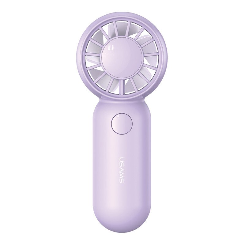 USAMS - Mini-ventilateur de poche 3 vitesses 500 mAh violet