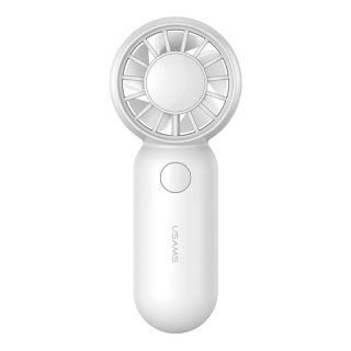 USAMS - Mini-ventilateur de poche 3 vitesses 500 mAh blanc