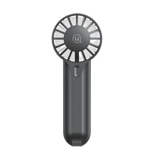 USAMS - Mini-ventilateur de poche 3 vitesses 1200 mAh noir