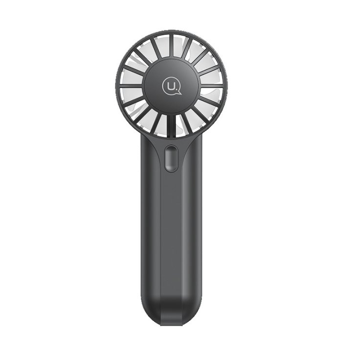 USAMS - Mini-ventilateur de poche 3 vitesses 1200 mAh noir