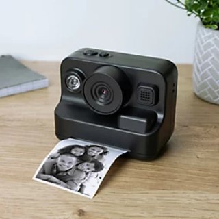 Appareil Photo Instantané Noir et Blanc