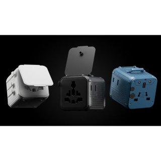 CarryOn - Adaptateur universel de voyage compact multi-pays
