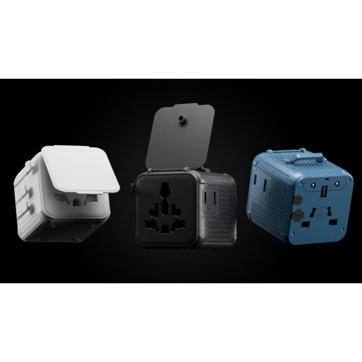 CarryOn - Adaptateur universel de voyage compact multi-pays