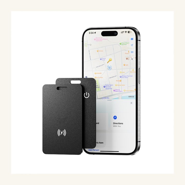 ICE-CARD Xoopar : Carte Tracker Rechargeable par Induction | SmartOne