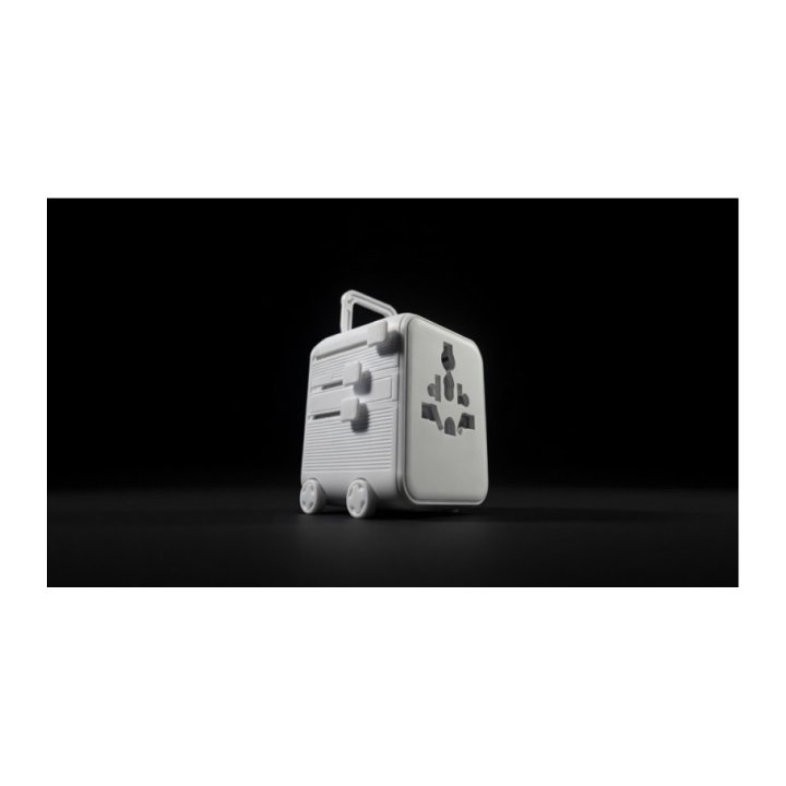 Luggie adaptateur universel 150 pays | Chargeur USB-C rapide