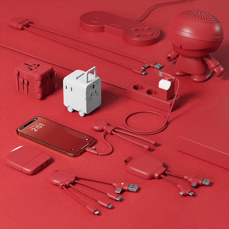 Luggie adaptateur universel 150 pays | Chargeur USB-C rapide