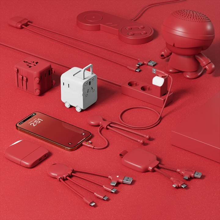Luggie adaptateur universel 150 pays | Chargeur USB-C rapide