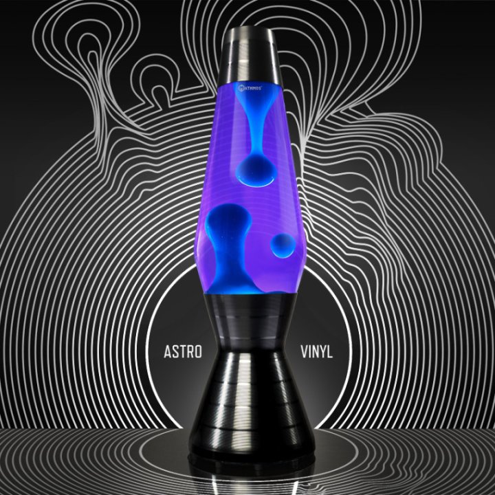 Mathmos - Lampe à lave Astro Vinyl - Design rétro