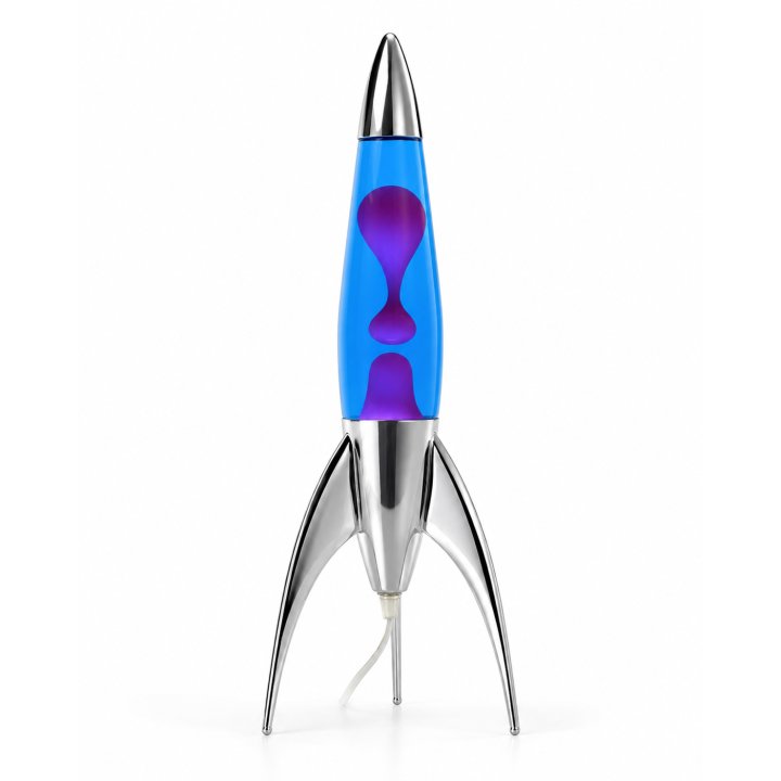 Lampe à lave Telstar Argent Mathmos | Design rétro