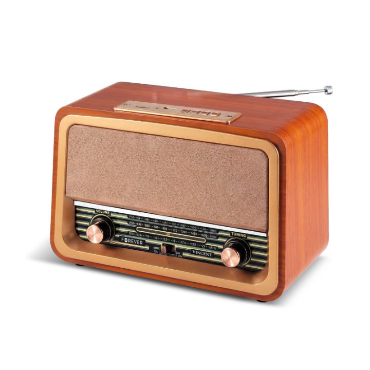 Forever Electro - Radio Rétro AM/FM Bluetooth USB Vincent JB-120 BT