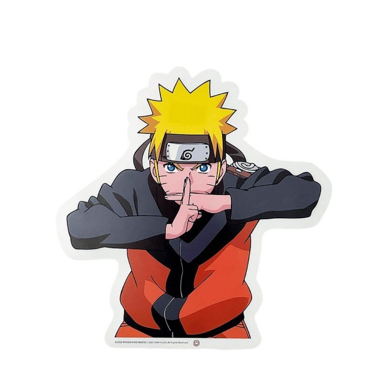 Teknofun - Lampe Murale Néon LED Naruto Uzumaki - 40 cm - Multicolore