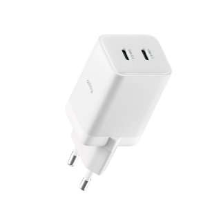 Allity ATC-01-45WCC - Chargeur secteur GaN 45W 2x USB-C blanc