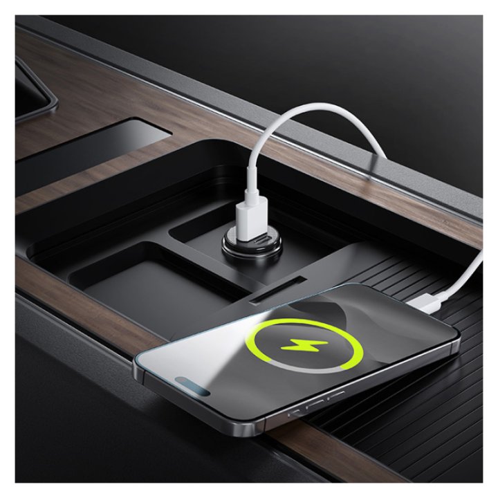 Allity - Chargeur Voiture ACC-100-30WAC - 30W - Noir