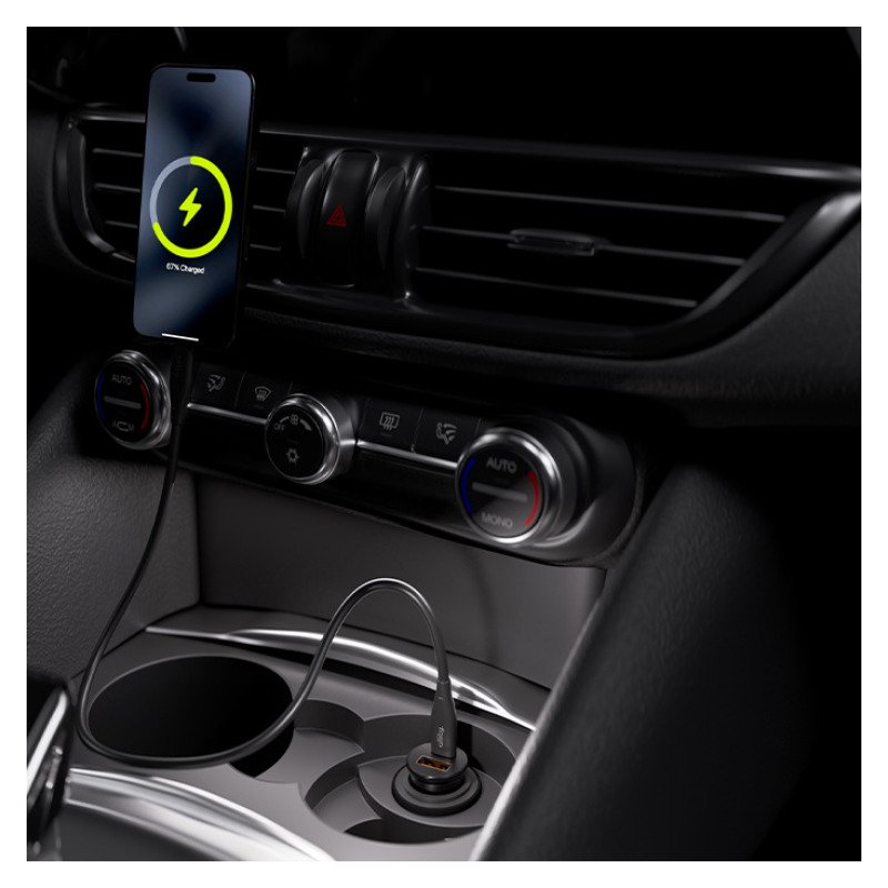 Allity - Chargeur Voiture ACC-100-30WAC - 30W - Noir