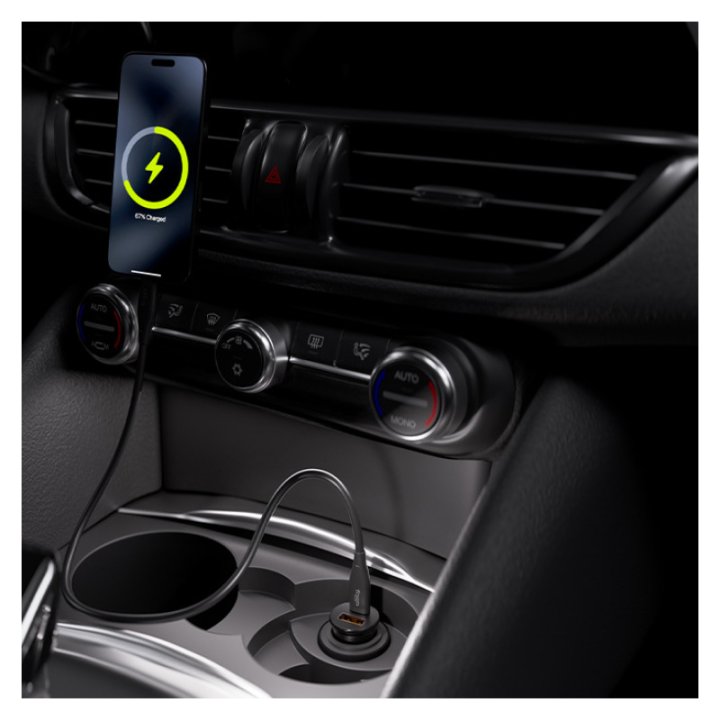 Allity - Chargeur Voiture ACC-100-30WAC - 30W - Noir
