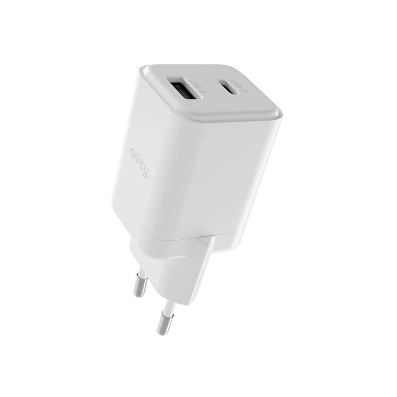 Allity - Chargeur secteur GaN 30W - ATC-01-30WAC - Blanc