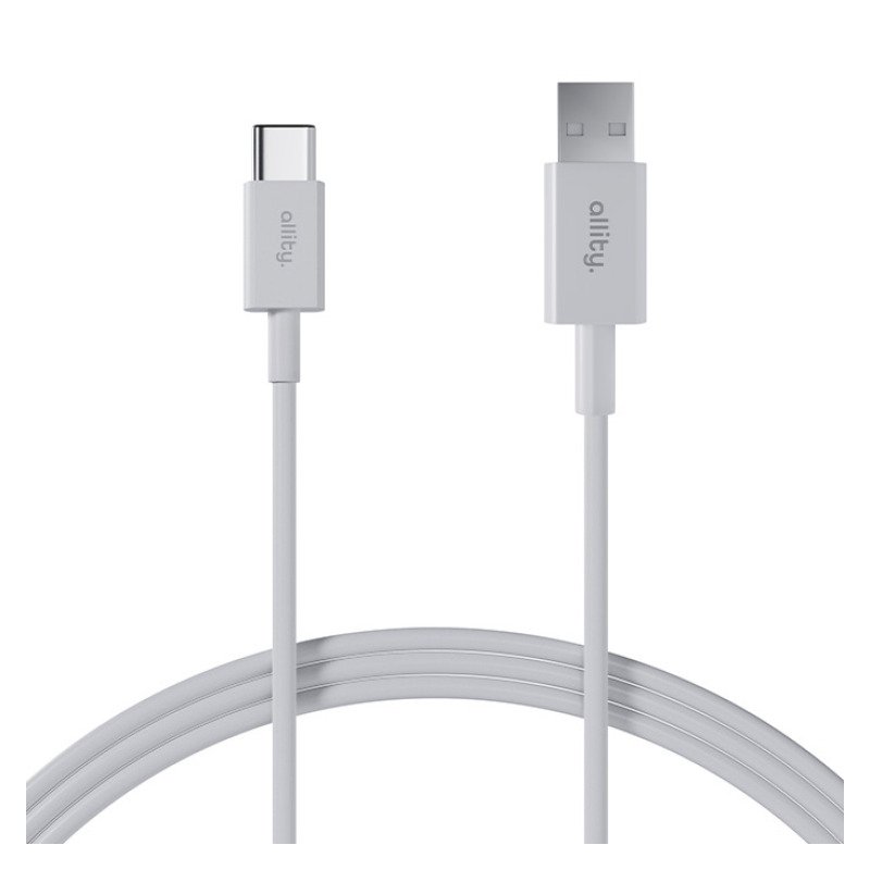 Allity AUC-03 - Câble USB-A vers USB-C 1m 3A Blanc